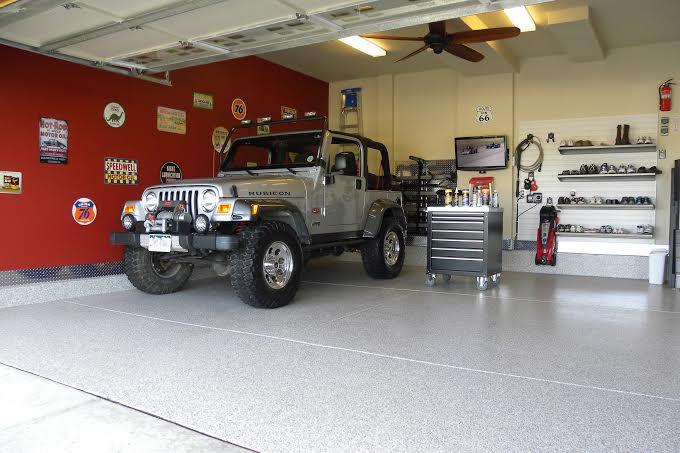Image result for jeep in garage